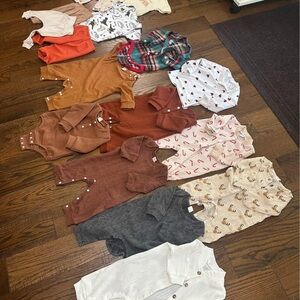 SHEIN Assorted Baby Clothing Set holiday Halloween Christmas Valentine’s Day